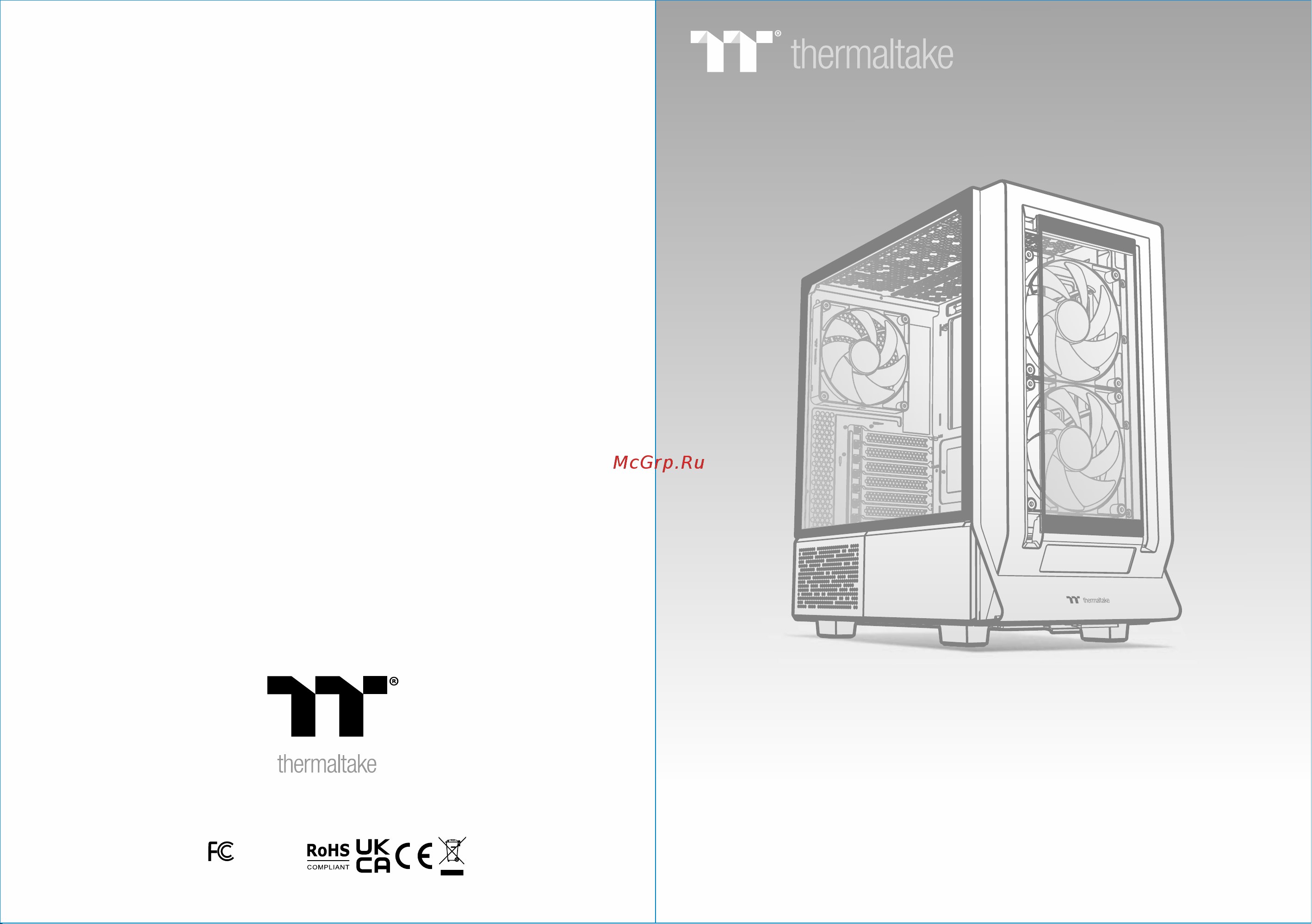 Thermaltake Ceres 350 MX Bubble Pink (CA-1Z3-00MAWN-00) Инструкция по эксплуатации онлайн