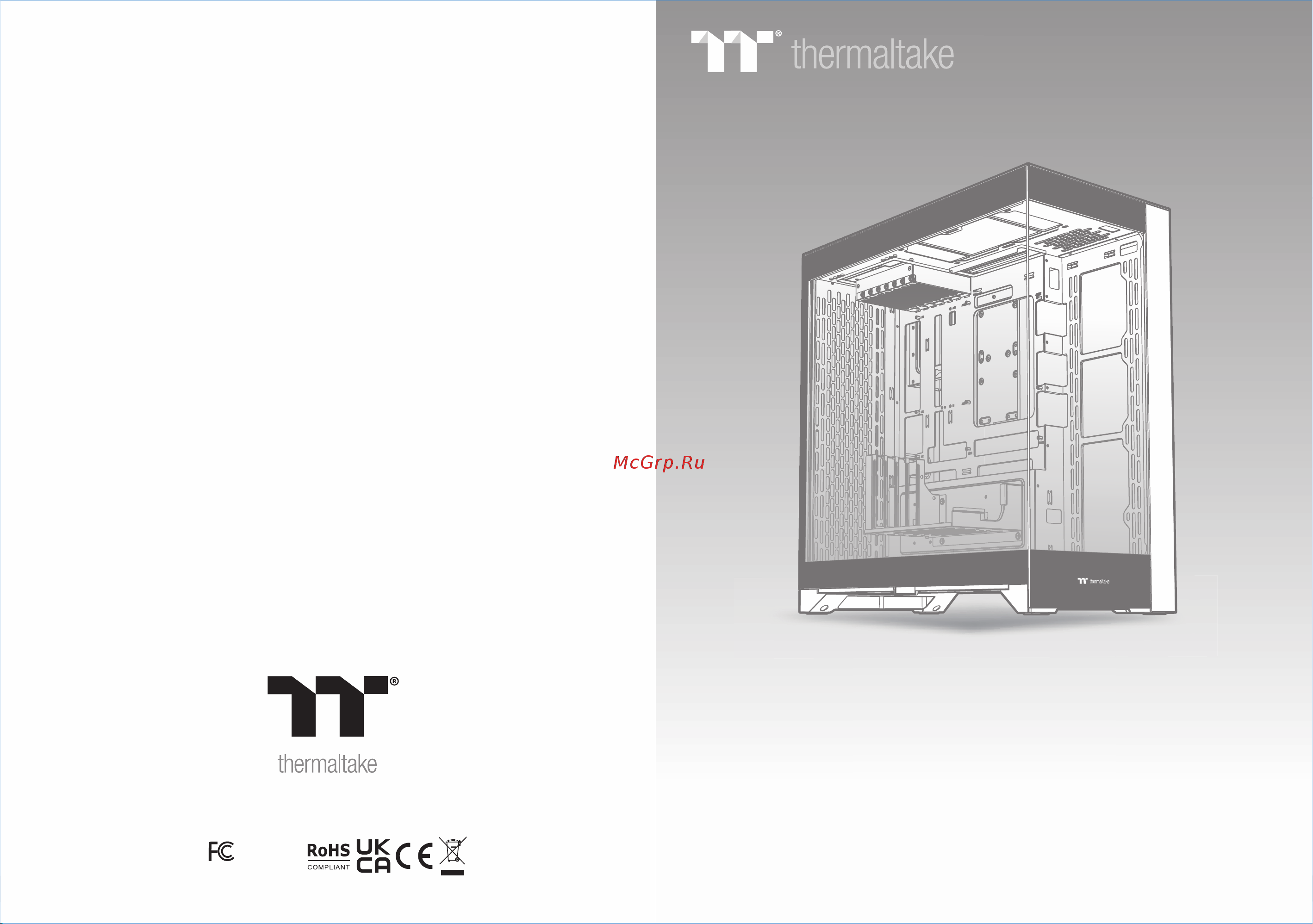 Thermaltake CTE E660 MX Snow (CA-1Y3-00M6WN-01) Инструкция по эксплуатации онлайн