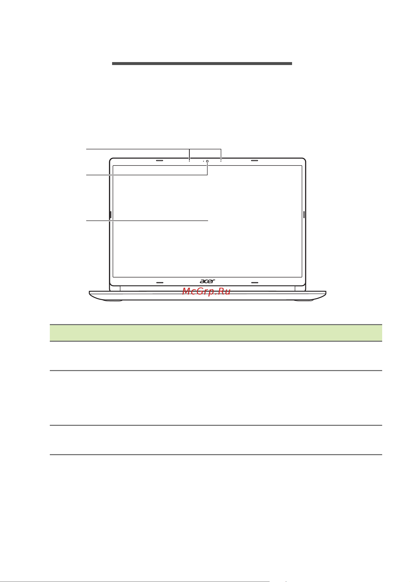 Acer ASPIRE 5742G-373G32Mnkk Руководство по эксплуатации онлайн [9/82] 14461