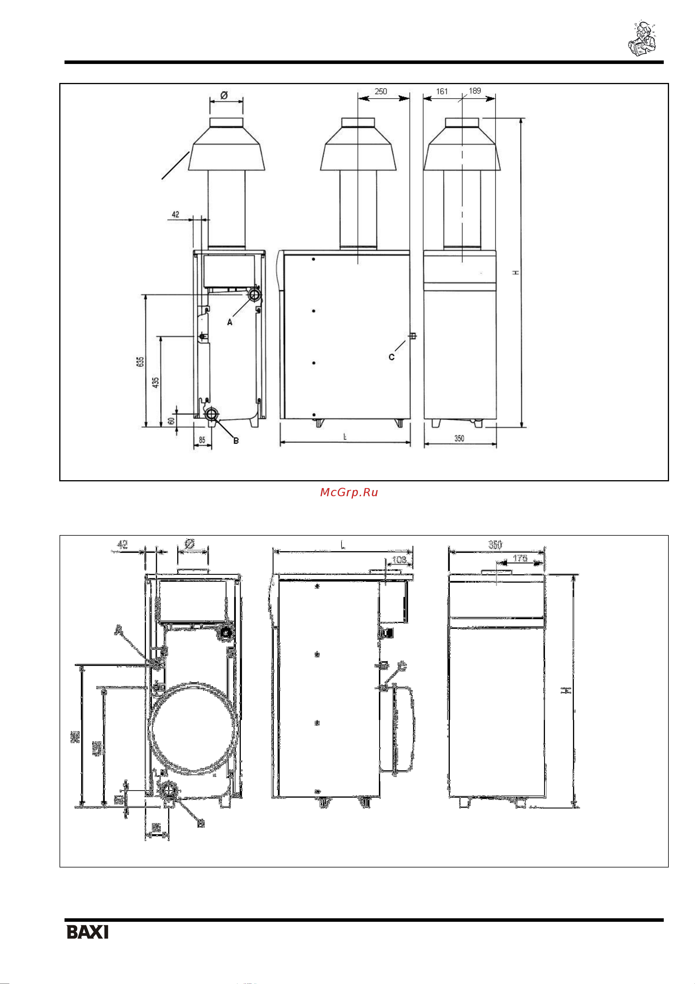 Baxi SLIM 1.300iN 5E Руководство по эксплуатации онлайн [10/38] 479037