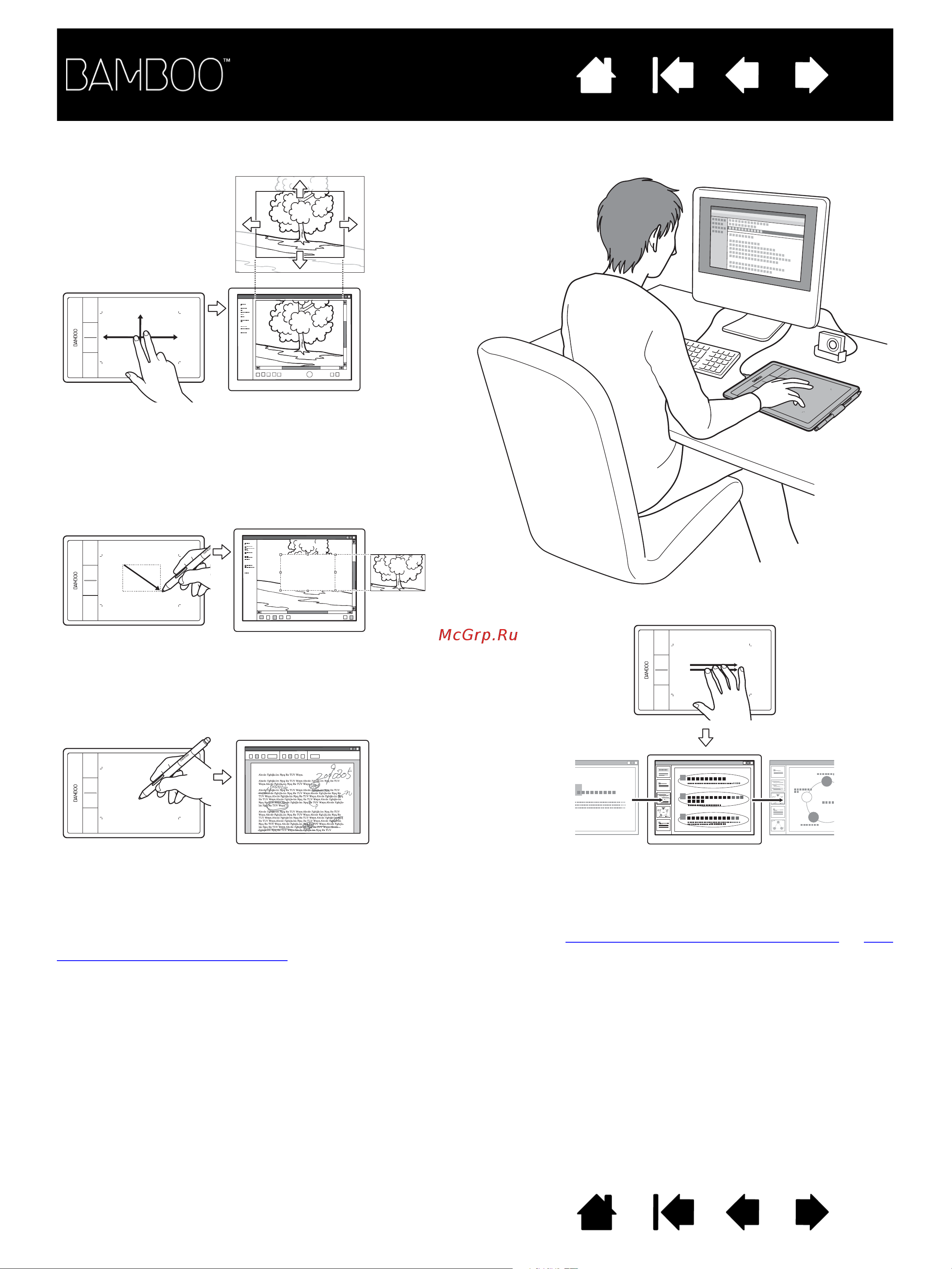 Wacom BAMBOO PEN Руководство по эксплуатации онлайн [11/95] 16191