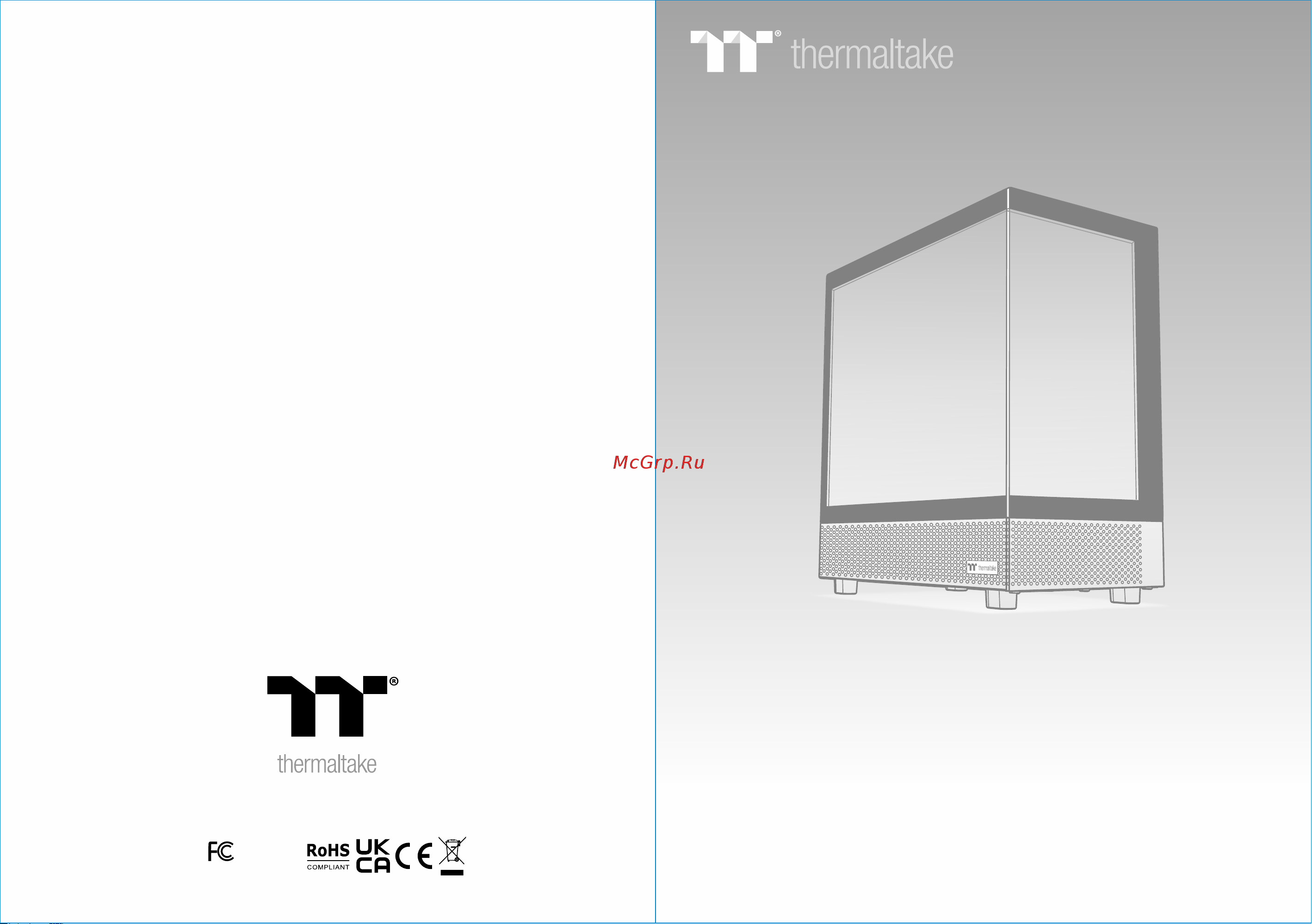 Thermaltake View 270 SP Edition Black (CA-1Y7-00M1WN-02) Инструкция по эксплуатации онлайн