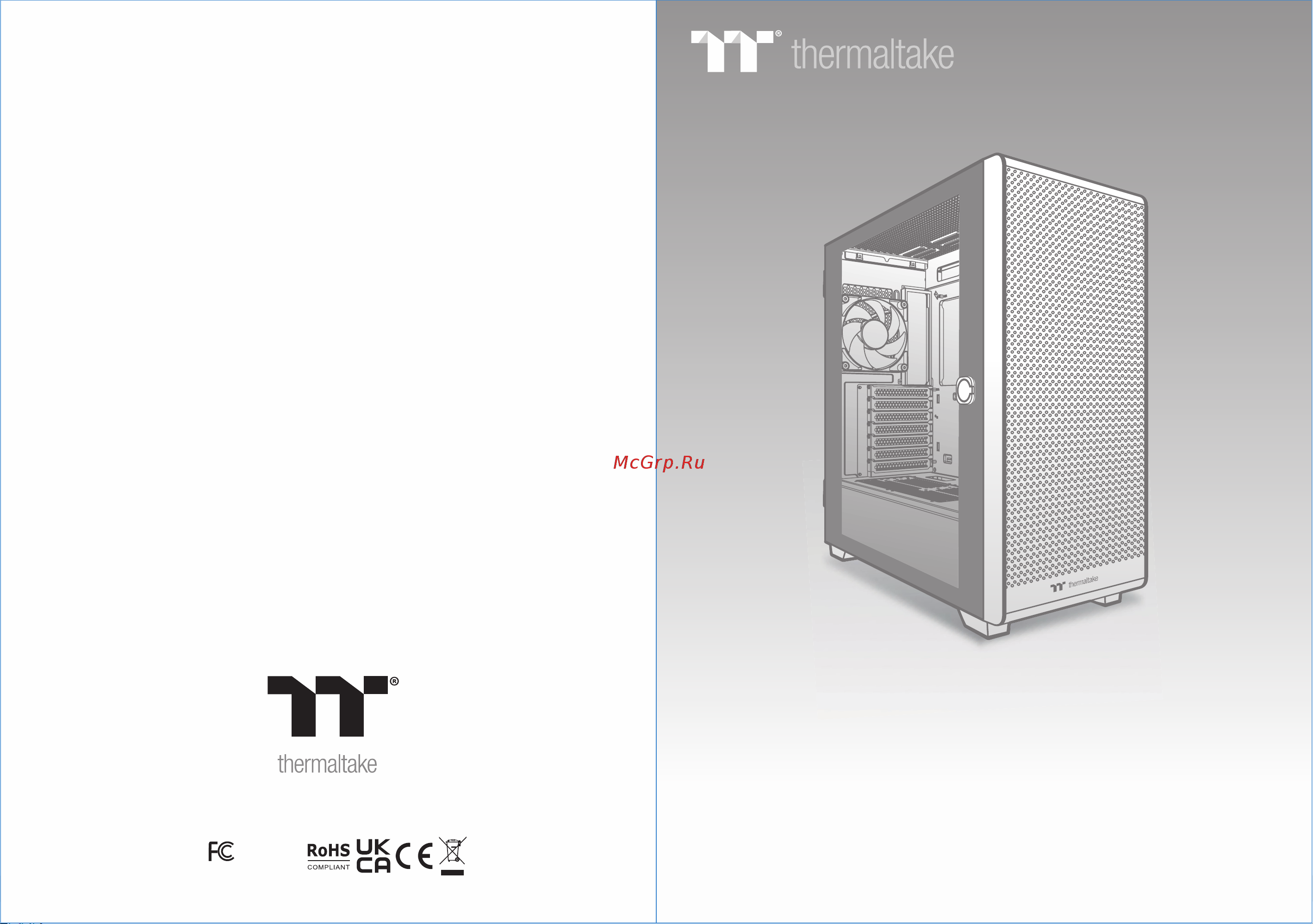 Thermaltake S250 TG ARGB Black (CA-1Y6-00M1WN-00) Инструкция по эксплуатации онлайн