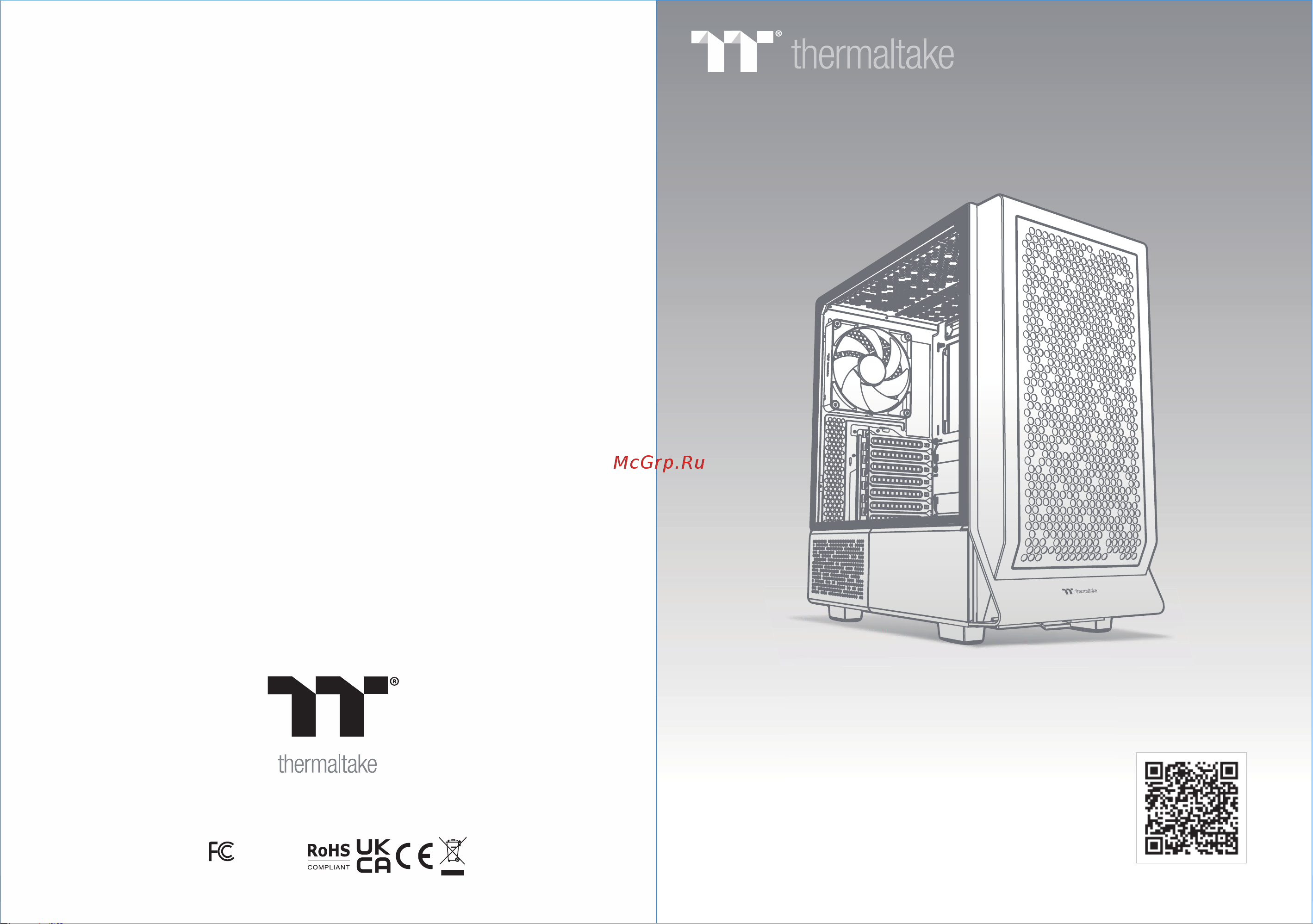 Thermaltake Ceres 300 TG ARGB Matcha Green (CA-1Y2-00MEWN-00) Инструкция по эксплуатации онлайн