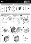 Thermaltake TOUGHAIR 310 (CL-P074-AL12BL-A) Инструкция по установке