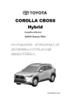Toyota Corolla Cross Hybrid 2022 - 2024 Руководство пользователя