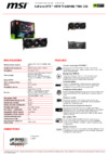 MSI GeForce RTX 4070 Ti GAMING TRIO 12G Спецификация