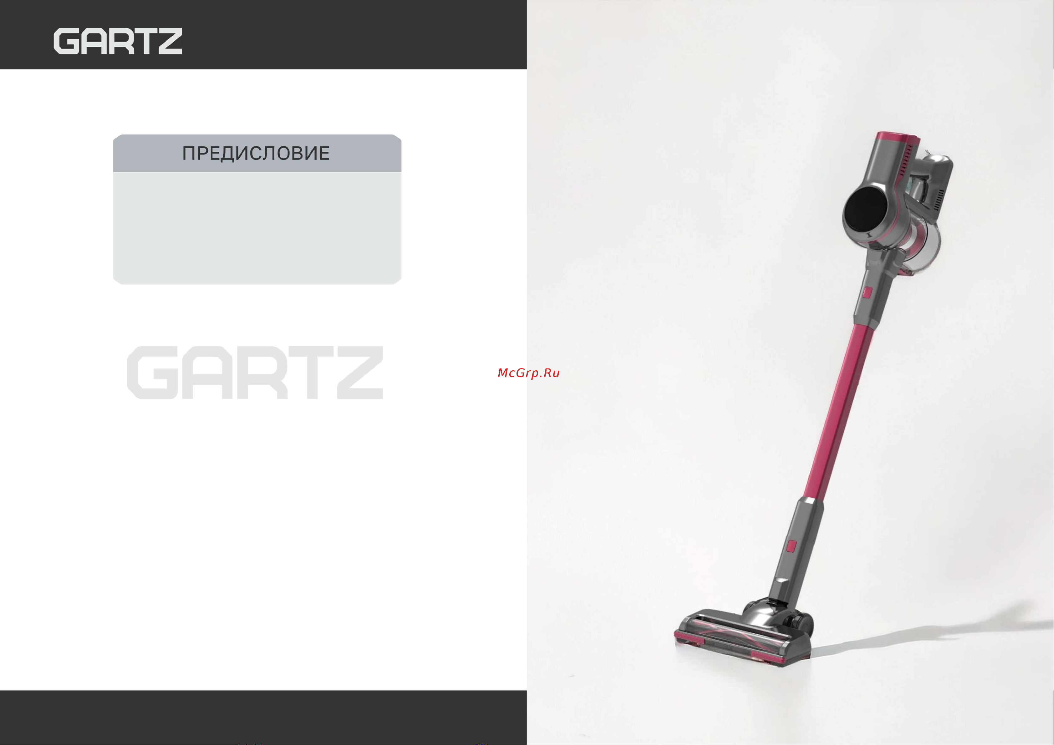 GARTZ VVC221G StickPro Инструкция по эксплуатации онлайн [2/11] 903979