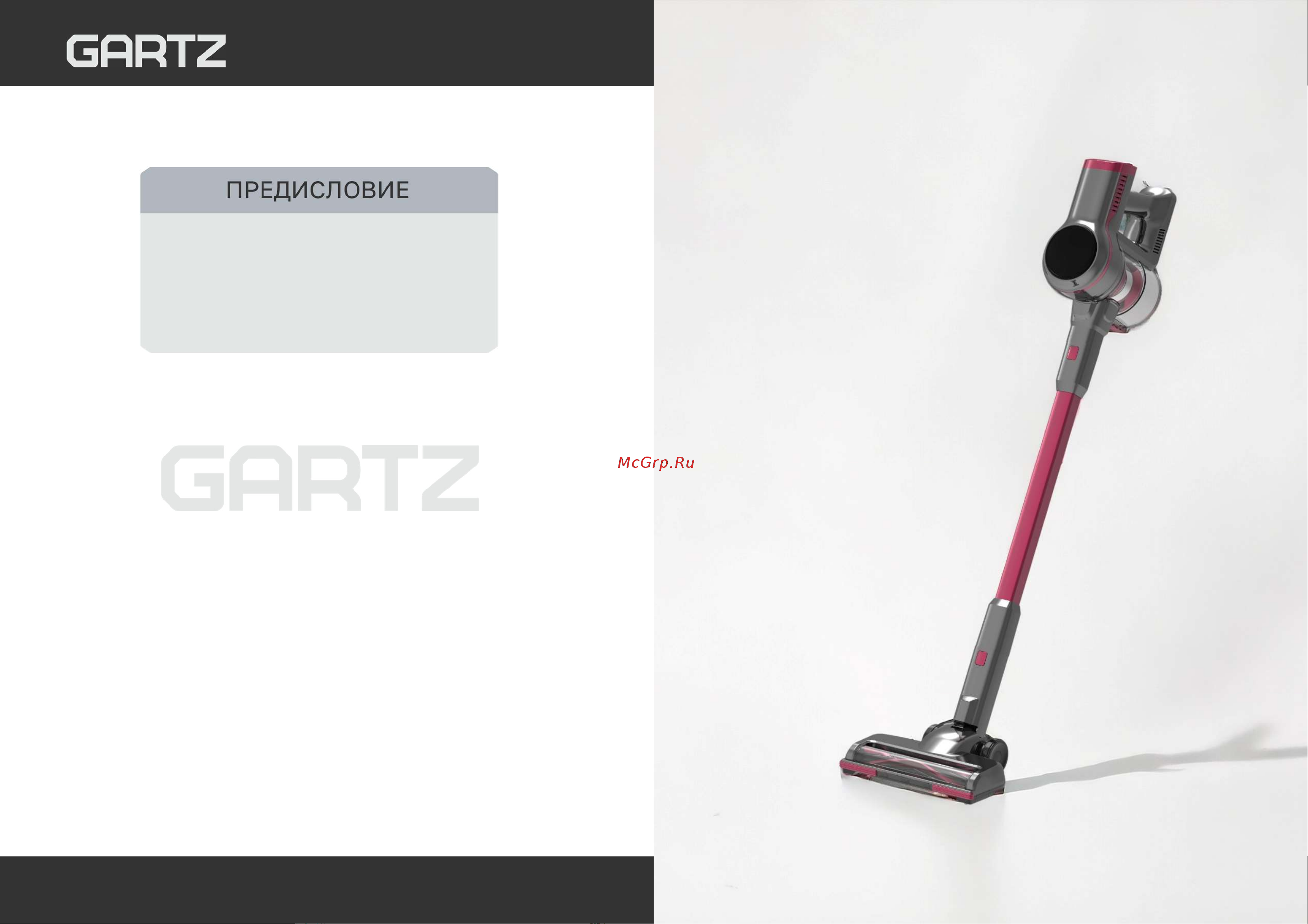 GARTZ VVO221G StickPro Инструкция по эксплуатации онлайн [2/10] 903980