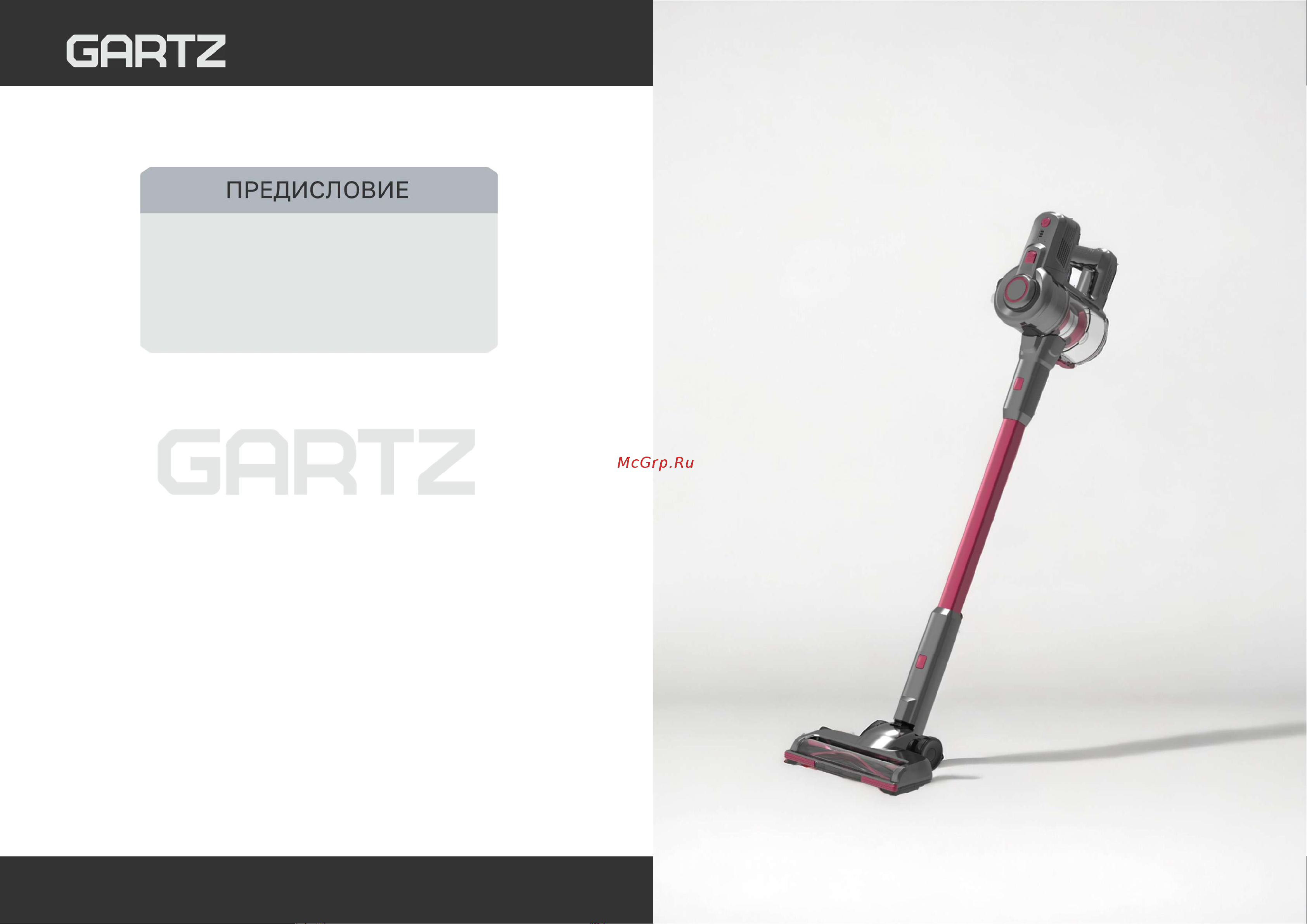 GARTZ VVO121G StickPro Инструкция по эксплуатации онлайн [2/10] 903981