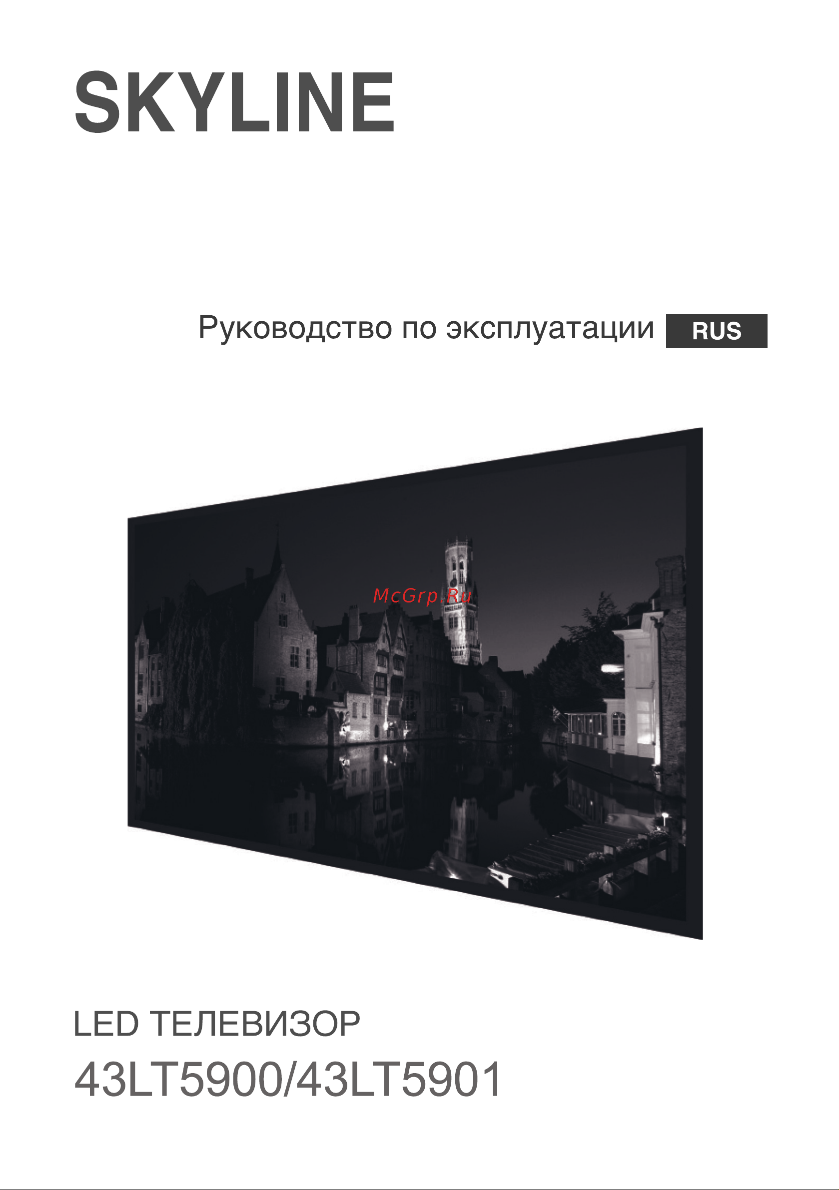 Skyline 43LT5901 Инструкция по эксплуатации онлайн
