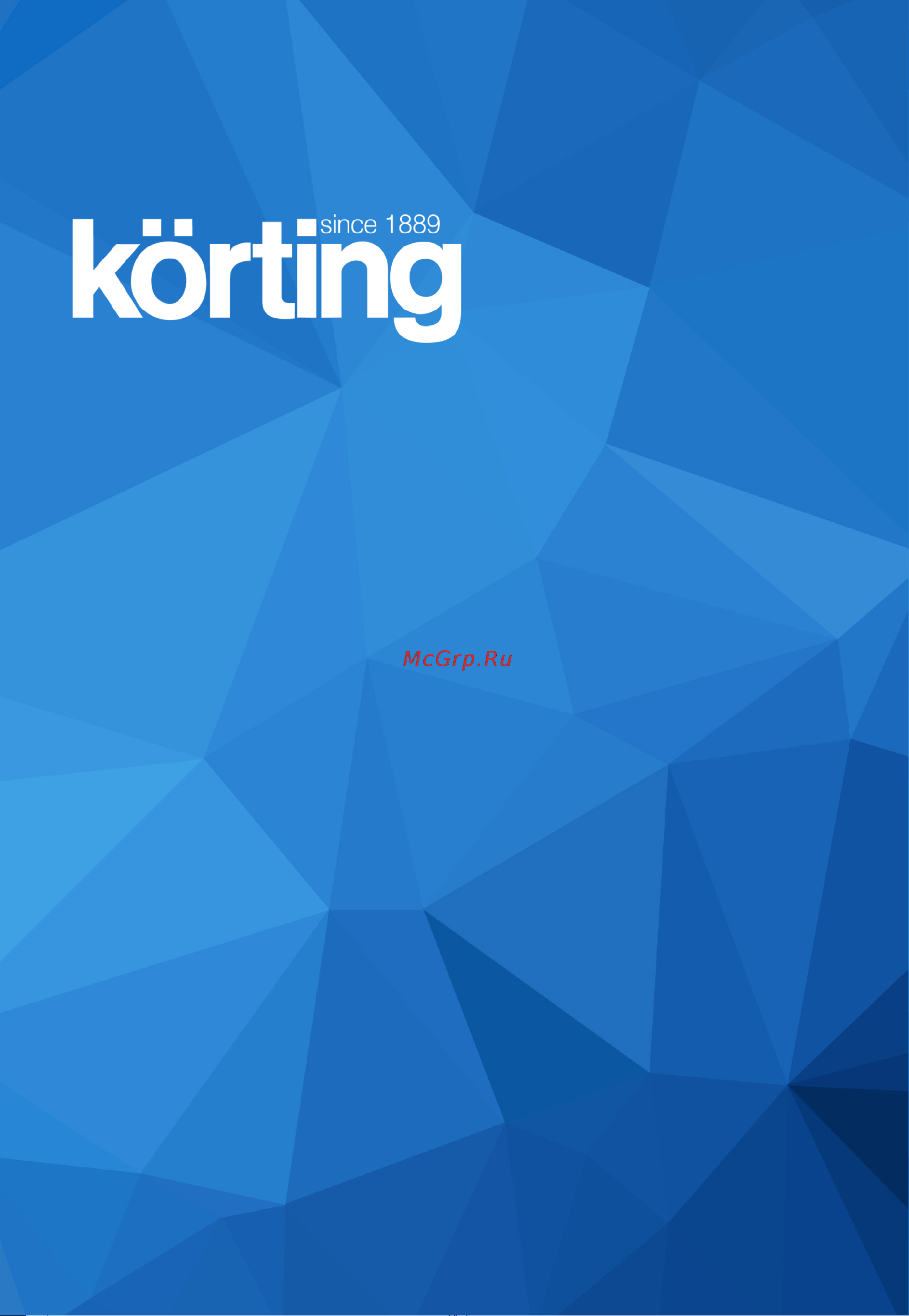 Korting OKB 1631 CGN Инструкция по эксплуатации онлайн