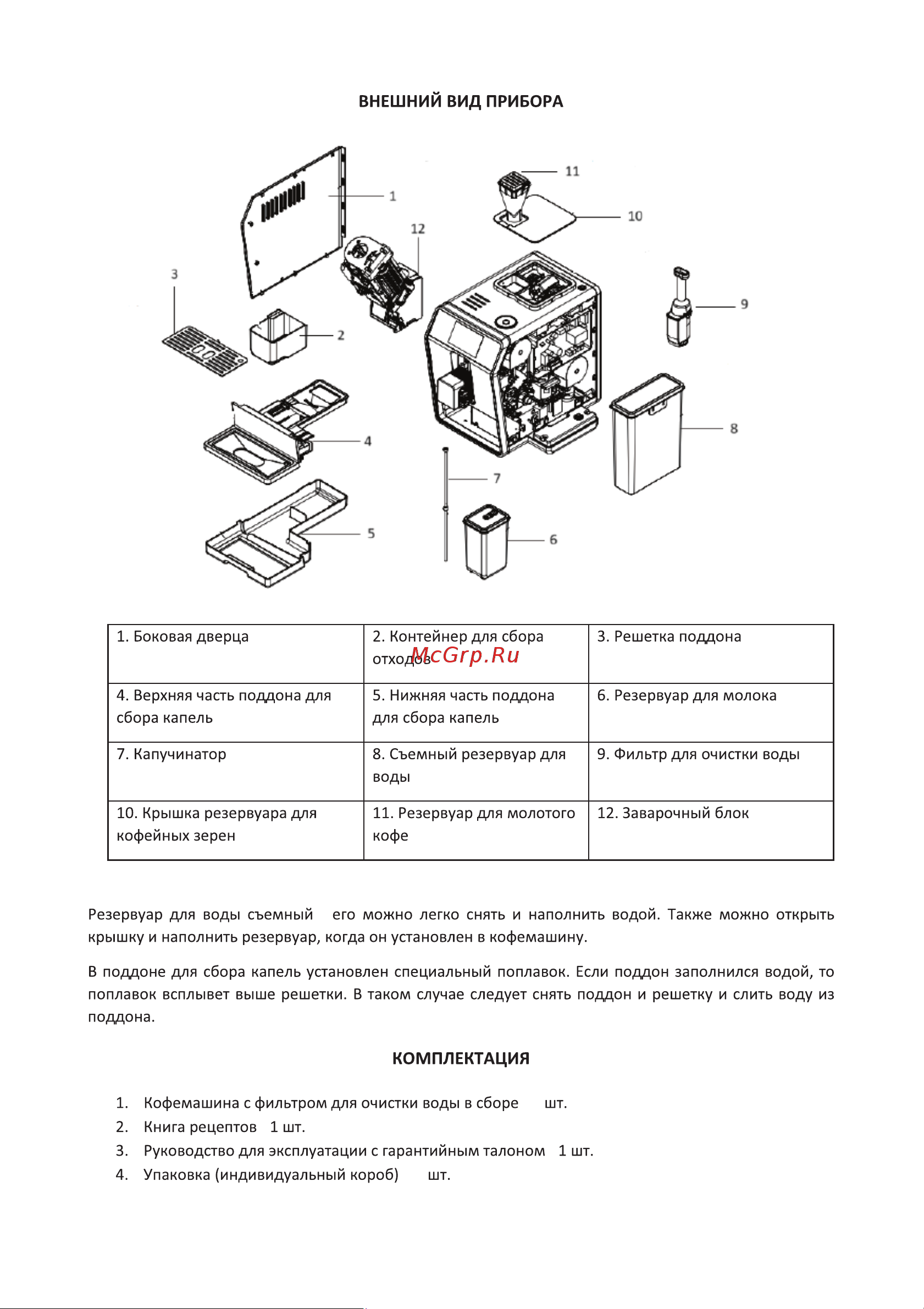 Korting KACM 2026 B Fagotti Инструкция по эксплуатации онлайн [7/20] 904240