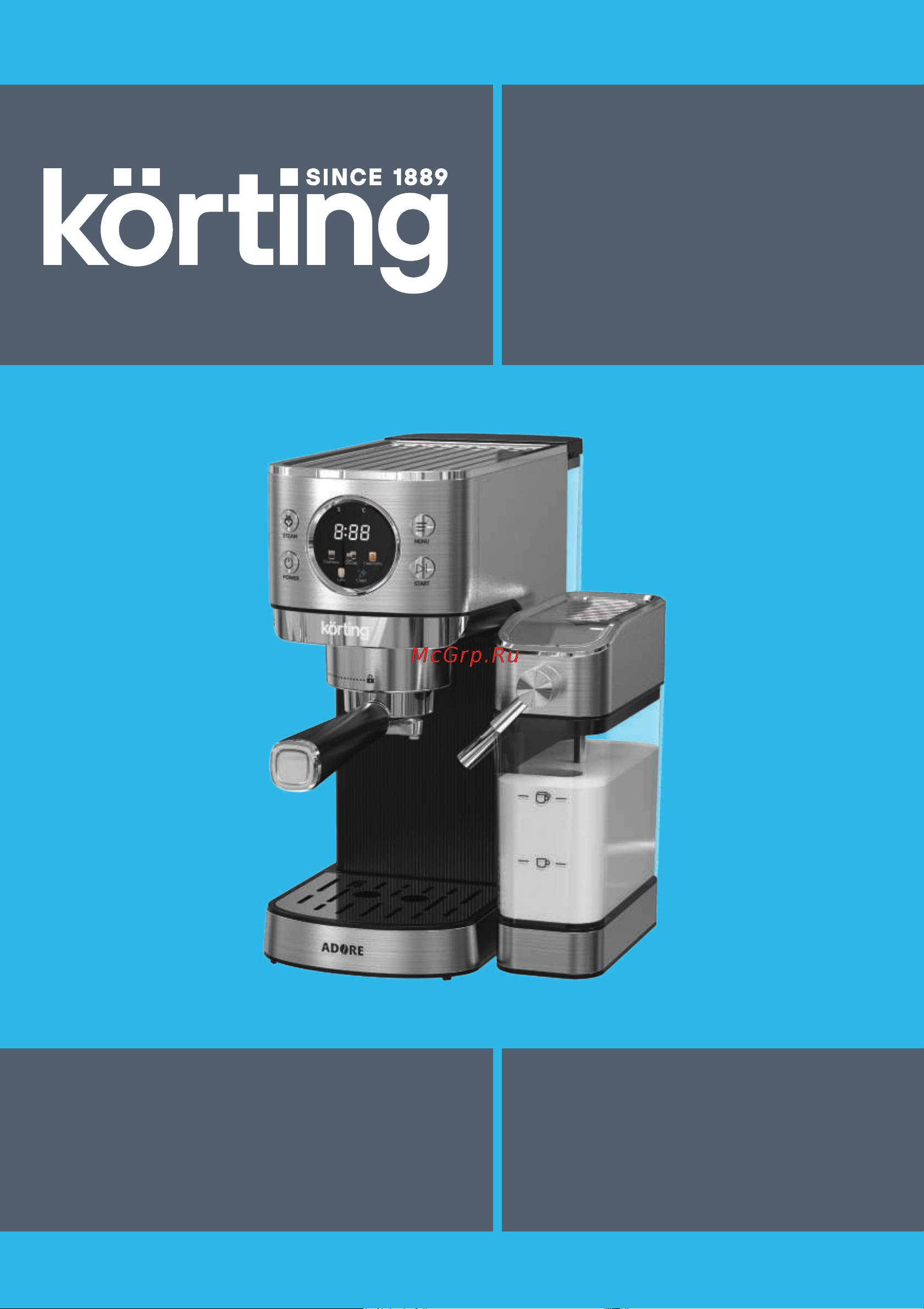 Korting KCM 1006 T Adore Инструкция по эксплуатации онлайн