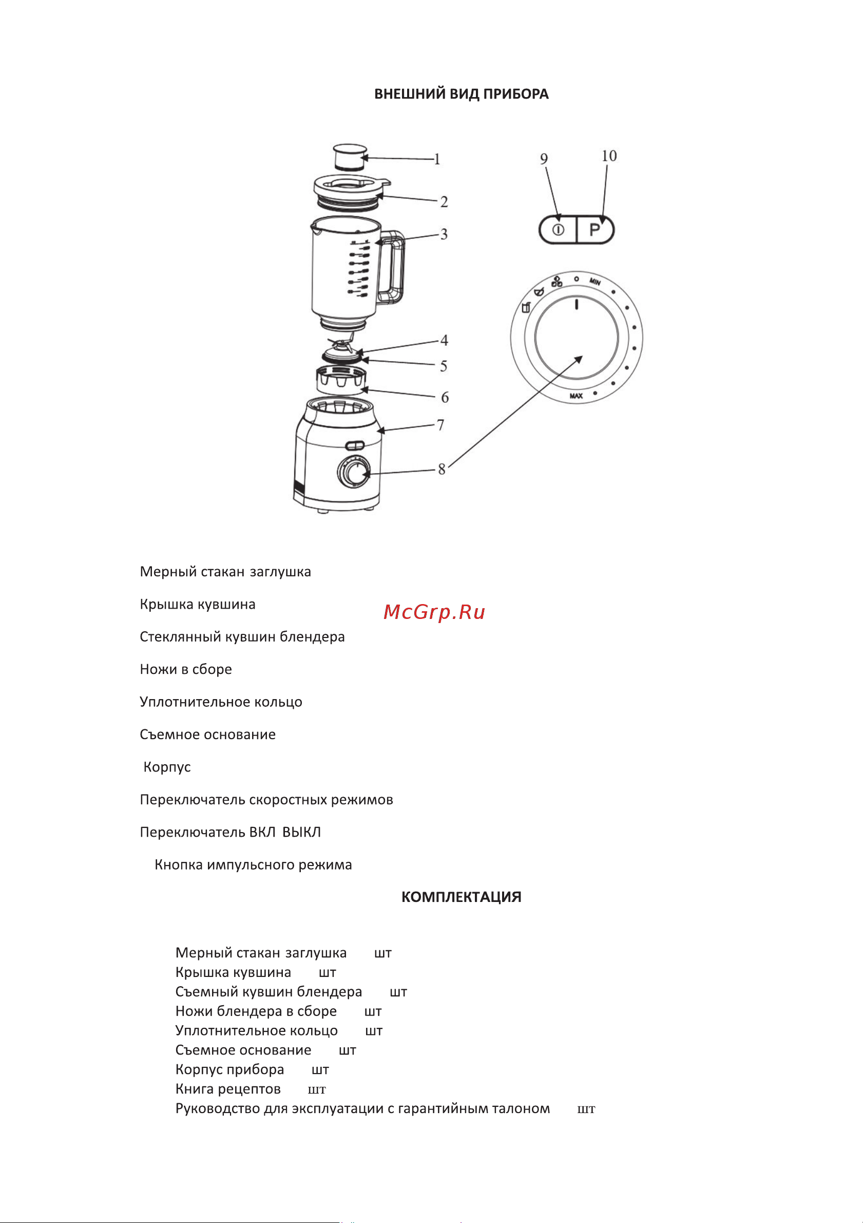 Korting KTB 0704 Polar Инструкция по эксплуатации онлайн [5/12] 904268