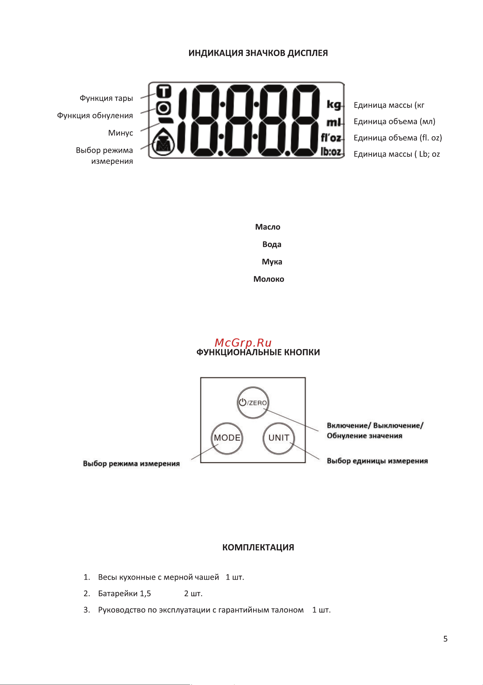 Korting KKS 0101 Инструкция по эксплуатации онлайн [6/16] 904287