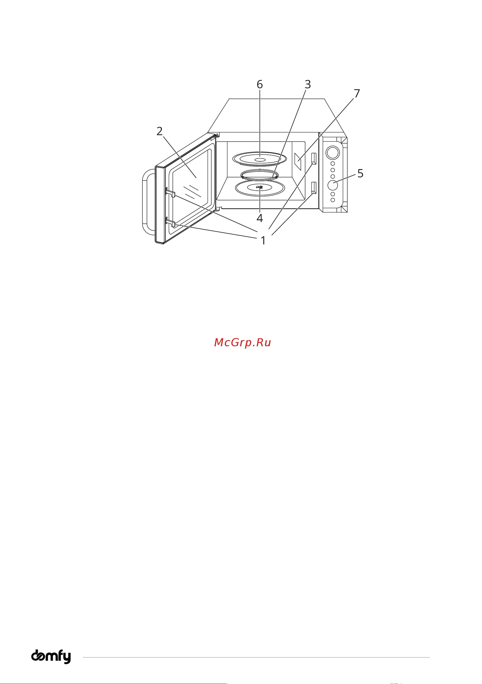 Domfy DSG-MW401 Инструкция по эксплуатации онлайн [7/20] 904340