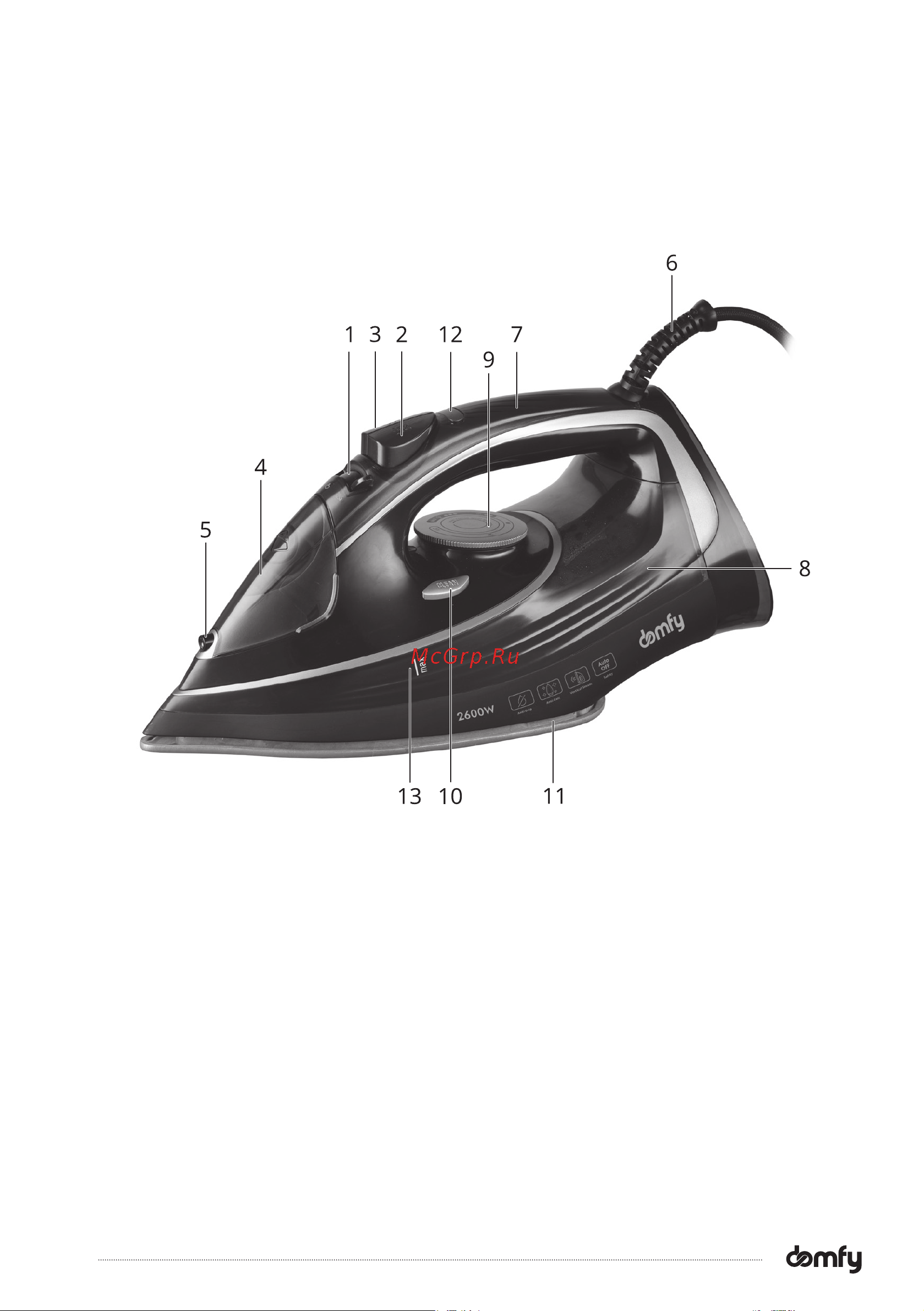Domfy DSC-EI605 Инструкция по эксплуатации онлайн [6/20] 904382