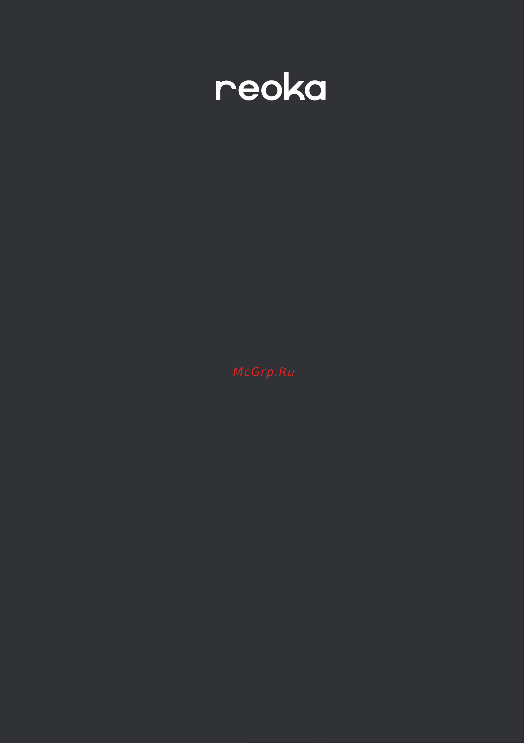 Reoka RKEK-01TSW Инструкция по эксплуатации онлайн
