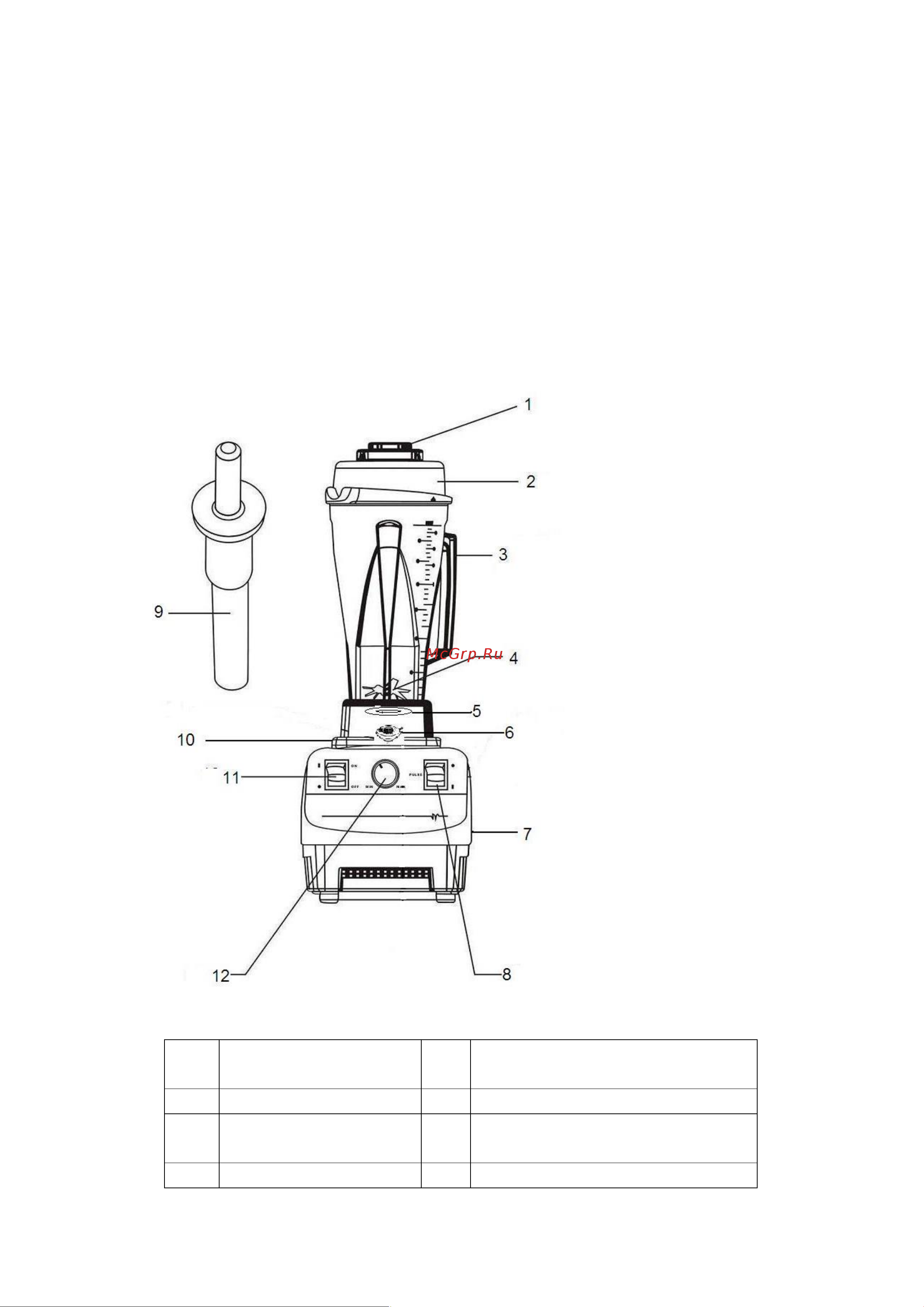 VIATTO VA‑BL1899B Инструкция по эксплуатации онлайн [2/6] 904599