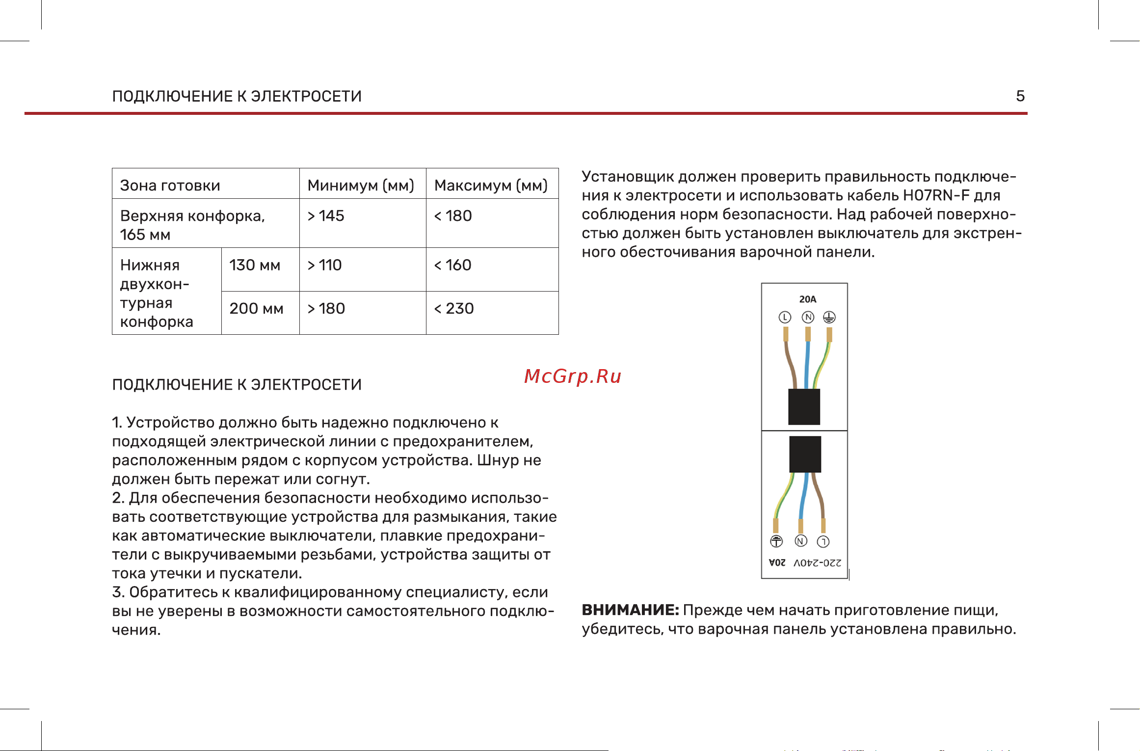 Wollmer H20 Onyx Инструкция по эксплуатации онлайн [5/20] 904673