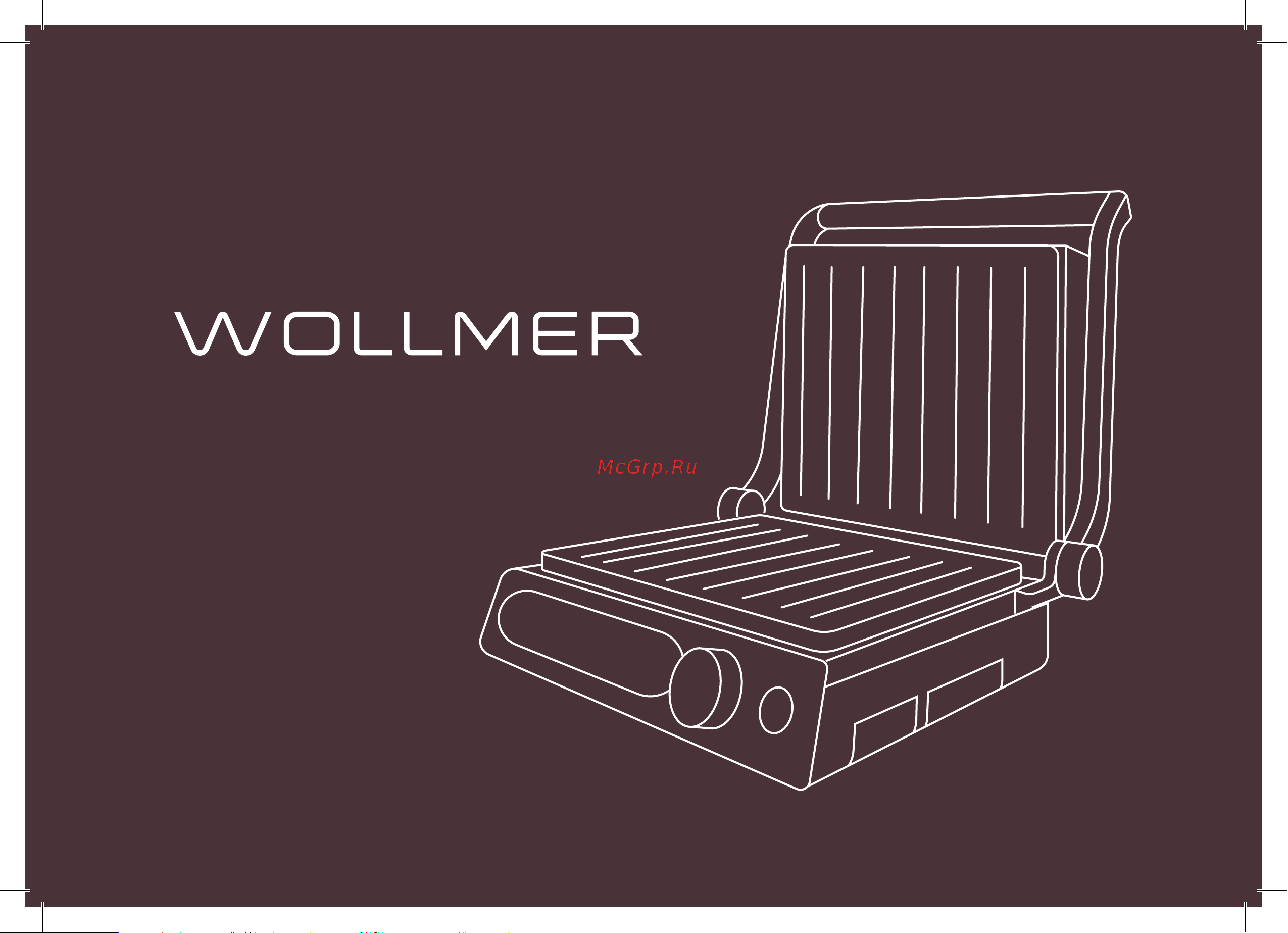 Wollmer S805 Monolith Книга рецептов онлайн