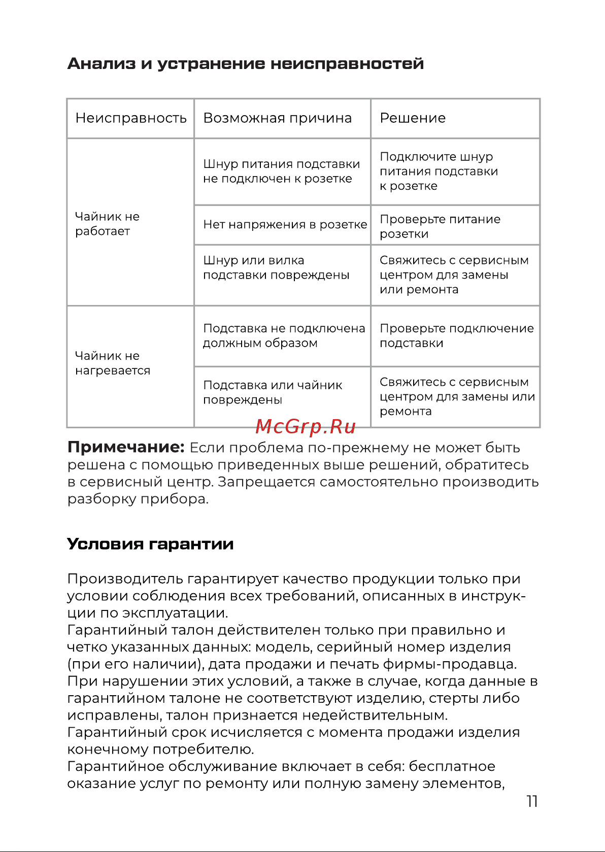 Evolution KG22171D Инструкция по эксплуатации онлайн [11/17] 905252