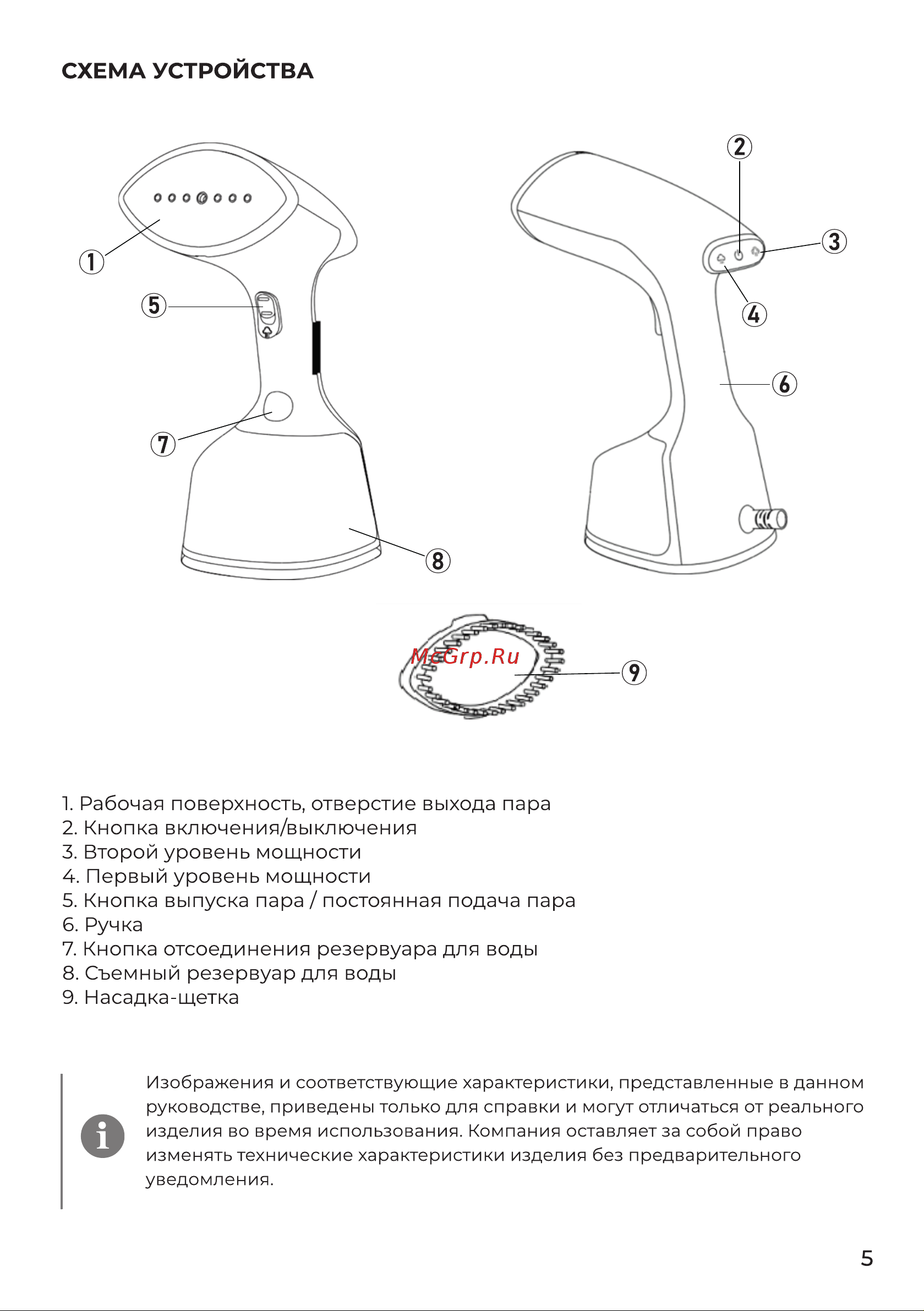 Evolution HANDY 2 Black Инструкция по эксплуатации онлайн [5/18] 905269