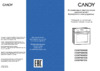 Candy Cosmo Mini COXP06NBB Инструкция по эксплуатации