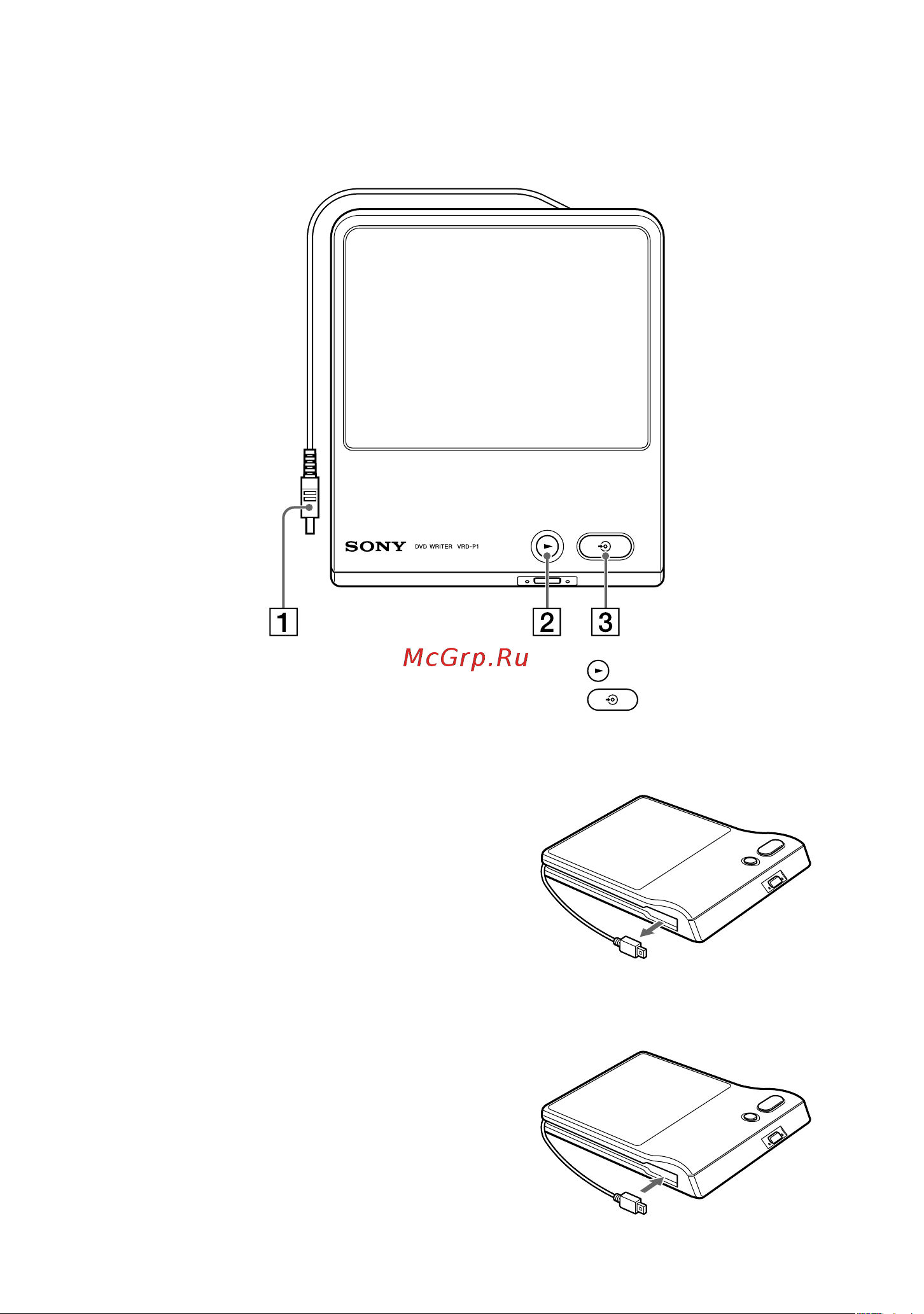Sony VRD-P1 Инструкция 1 онлайн [6/15] 39545
