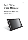 Asus EEE SLATE B121 Инструкция 1