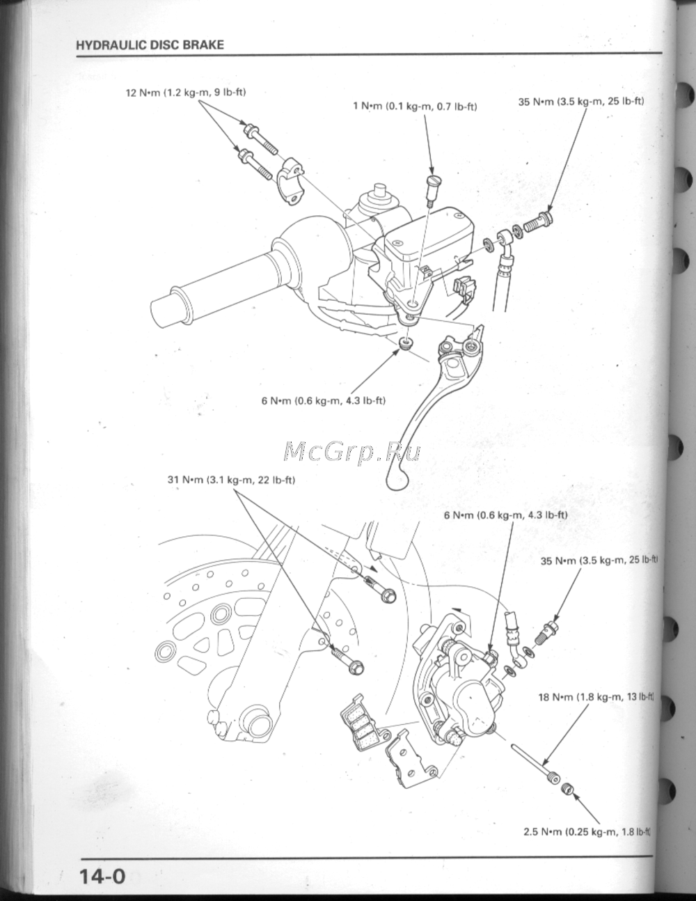 Honda CBR600F3 Инструкция 15
