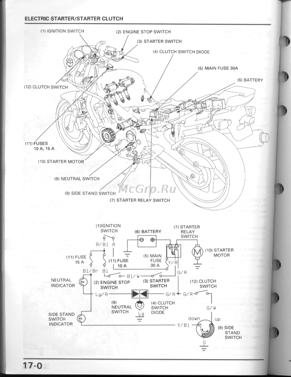 Honda CBR600F3 Инструкция 18