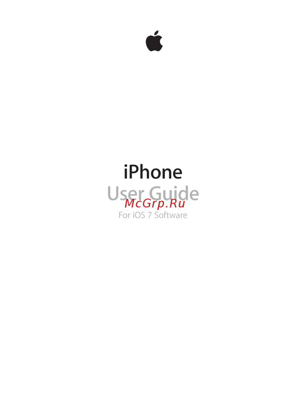 Apple iPhone 5C User Guide