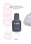 Alpha Geo A2 Plus Руководство по быстрому старту