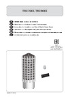 Harvia Glow Corner TRC70EE Руководства пользователя