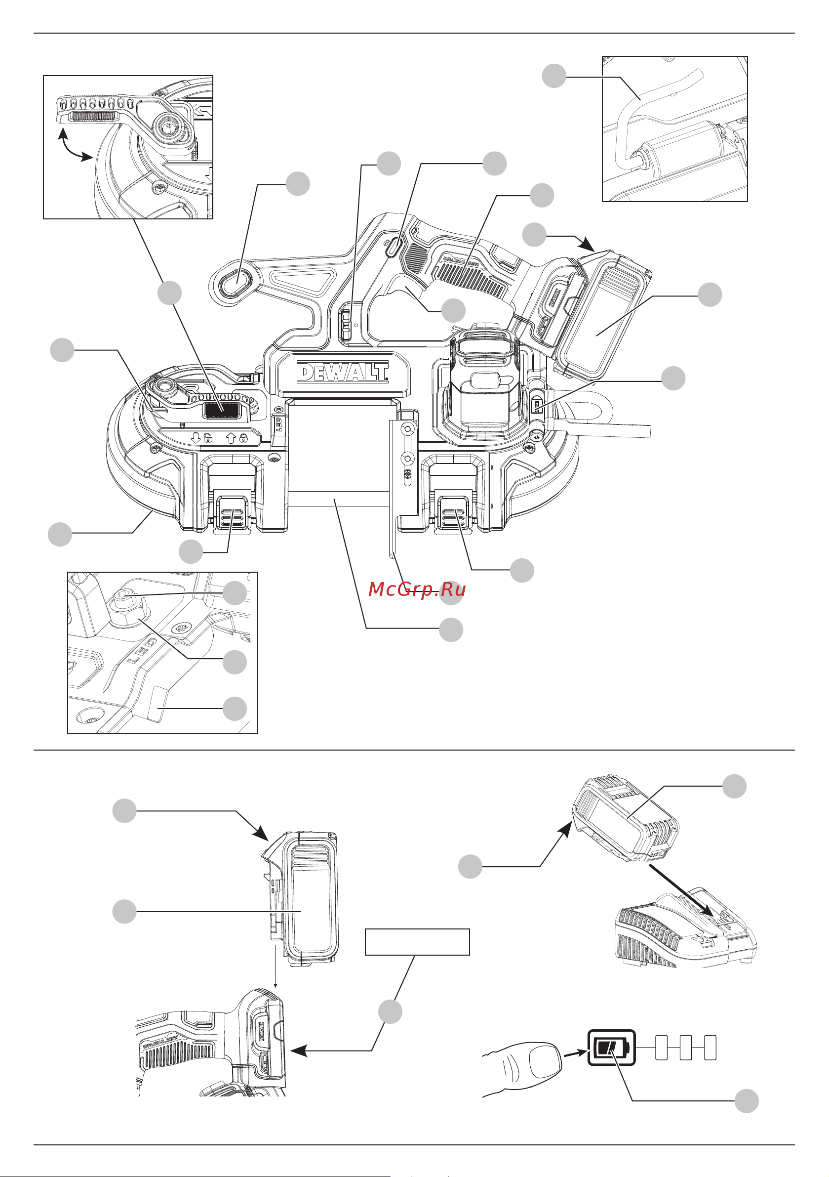 Dewalt DCS378N Инструкция онлайн [3/56] 908654