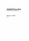 Gigabyte GA-8I915P Duo Инструкция пользователя