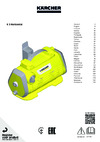 Karcher K 3 Horizontal (1.602-821.0) Руководство по эксплуатации