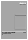 Asko DFI545V Руководство по эксплуатации