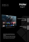 Haier 55 Smart TV S7 Руководство по эксплуатации