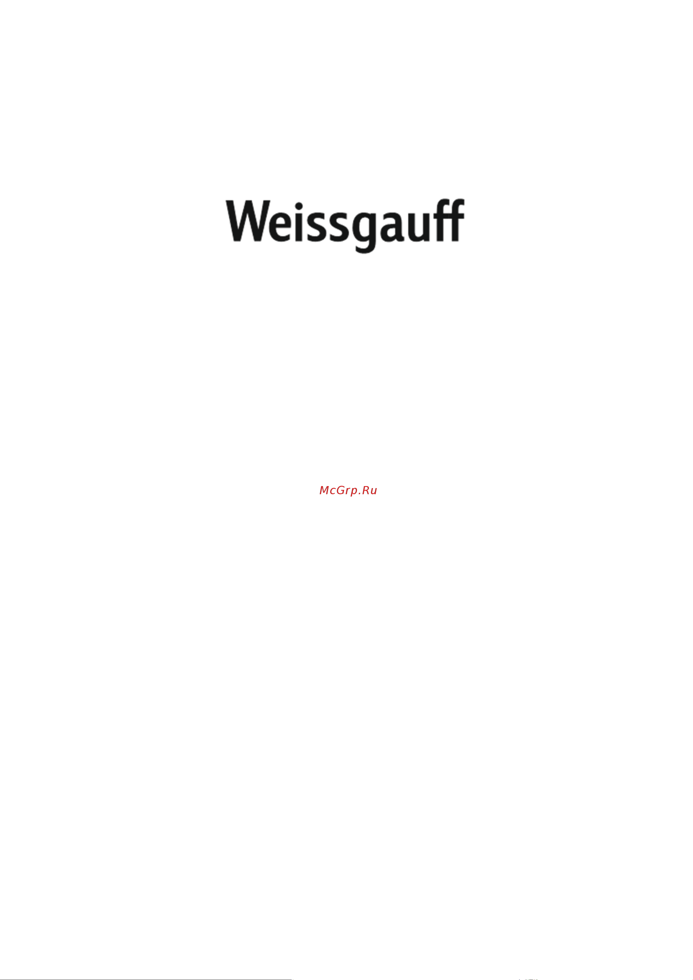 Weissgauff WM 4627 Touch Inverter Steam Руководство по эксплуатации онлайн