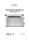 Caso Classico T4 Руководство по эксплуатации
