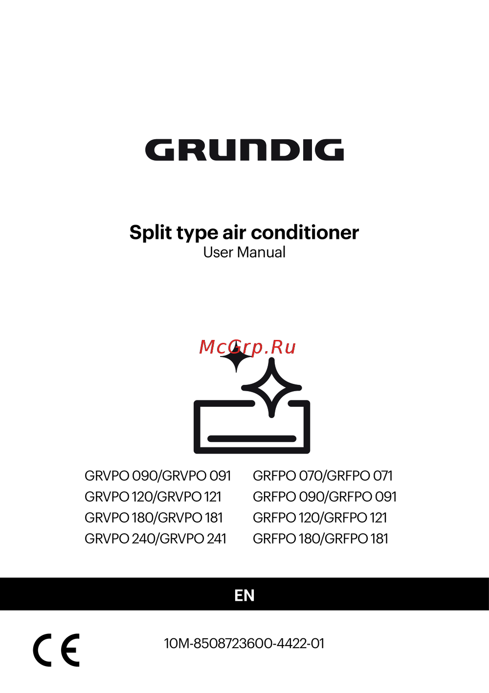 Grundig GRVPO 090/GRVPO 091 Инструкция по применению