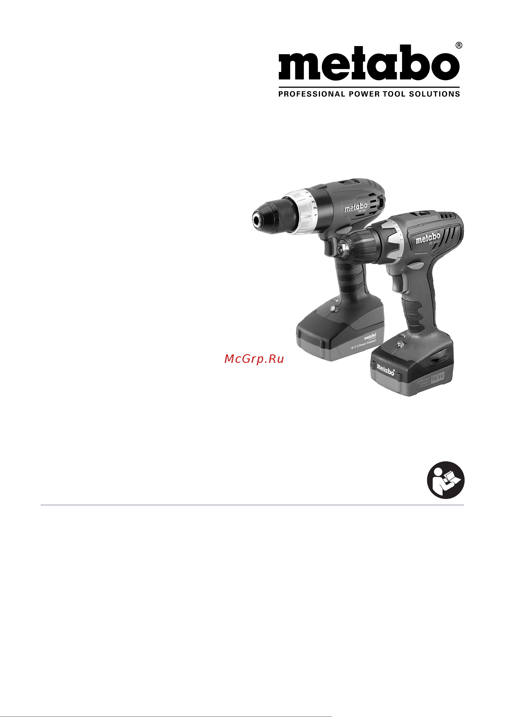 Metabo BS 14.4 Li Руководство по работе с устройством онлайн