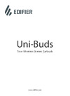 Edifier Uni-Buds Руководство по использованию