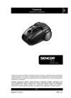 Sencor SVC 8YL Руководство по использованию