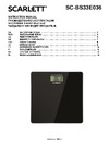 Scarlett SC-BS33E036 Руководство по настройке