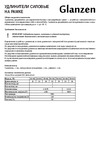 Glanzen ER-30-010 Руководство по настройке