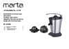 Marta MT-JC2052A Инструкция по применению